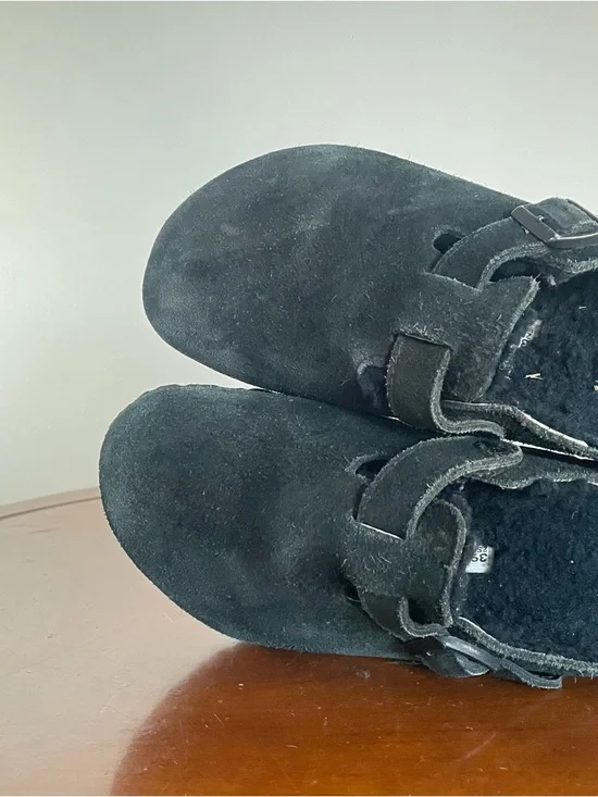 Birkenstock Unisex Boston Shearling Lined Clogs Sandals | EU 41 - Picture 5 of 8